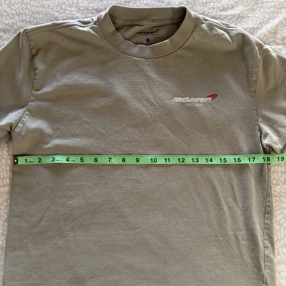 McLaren Boxy Heavyweight Tee size Men’s Extra Small - Picture 5 of 6